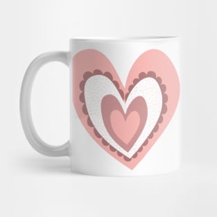 Cool Pink Heart Mug